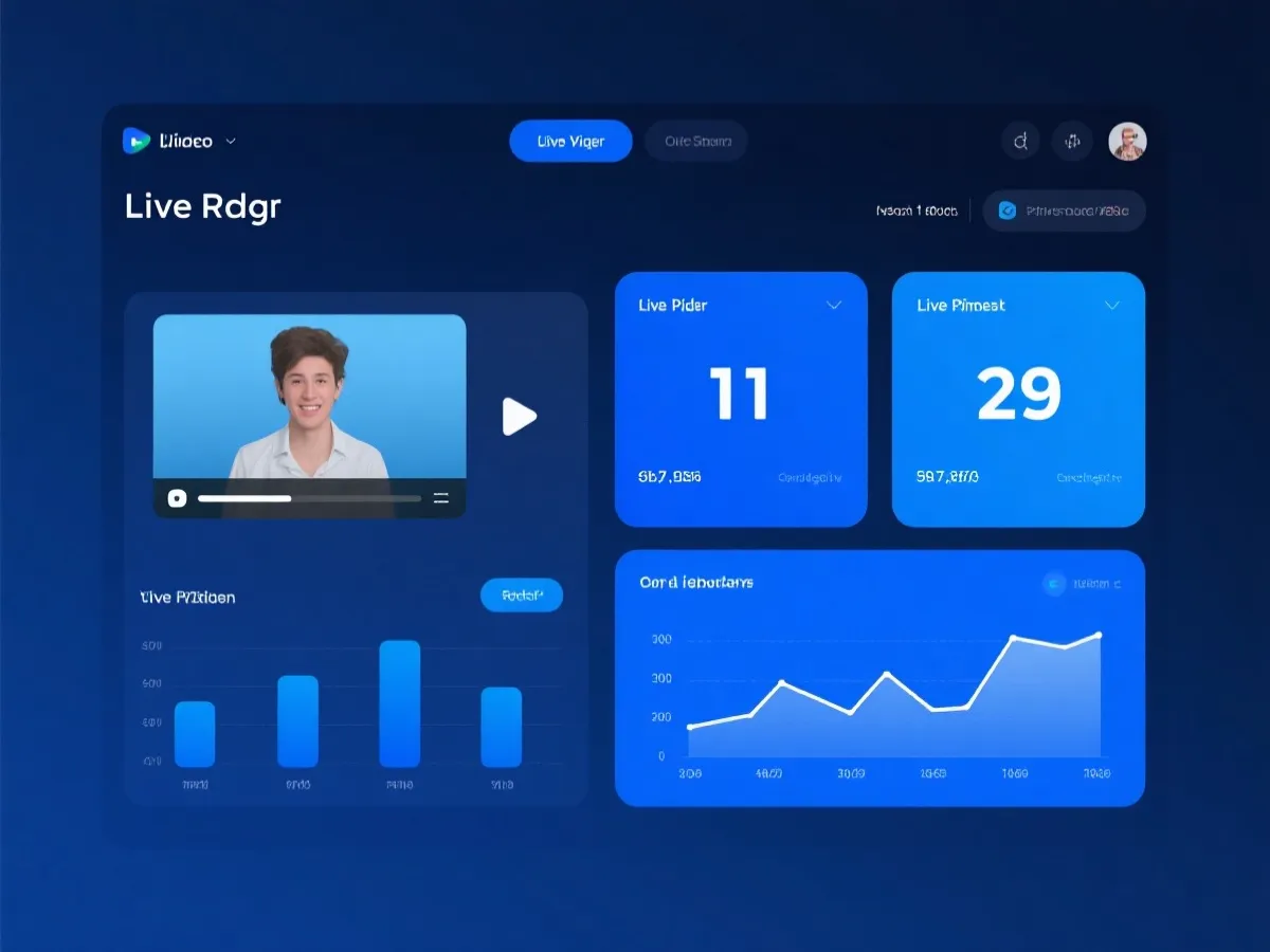 开奖直播与开奖视频界面示意图