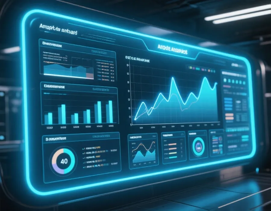数据图表分析场景示意图