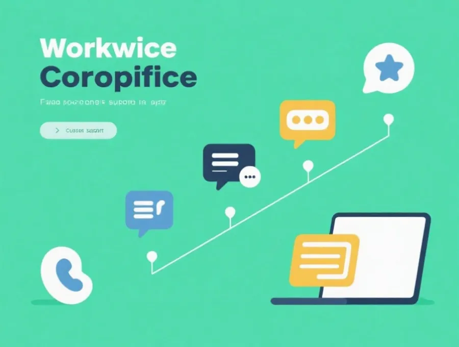 客服处理流程示意图